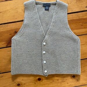 Banana Republic 100% wool vest size small